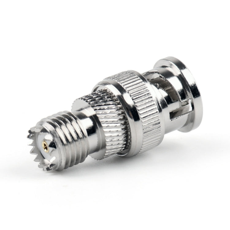 BNC Male + Mini UHF Female Connector RF Coaxial Adapter, Male + Mini UHF BNC Male + Mini UHF Female Connector RF Coaxial Adapter, Male + Mini UHF